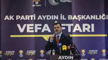 AK Parti Genel Sekreteri İnan, Aydın'da 'vefa iftarı' programında konuştu Açıklaması