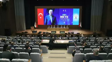 AK Parti MKYK Toplantısı başladı