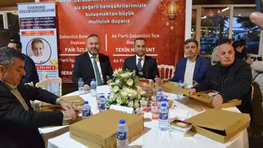 Şabanözü'nde İftar Programı Düzenlendi