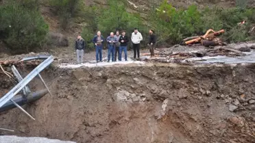 İzmir'de Sağanak Sonrası İnceleme