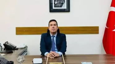 Akın Gürlek'in koltuğuna oturan Can Tuncay'ın makam odasında dikkat çeken detay