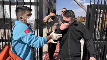 Prizde unutulan şarj aleti yangın çıkardı: 16 kişi hastanelik oldu