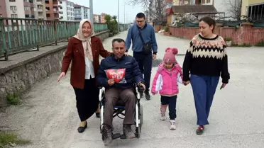 Felçli Ahmet'e Akülü Sandalye