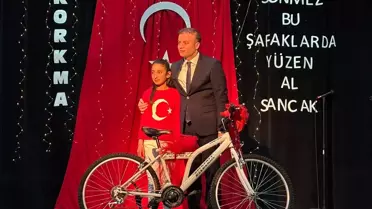 Çorum Alaca'da İstiklal Marşı Programı