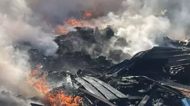 Alanya'da Depoda İkinci Yangın