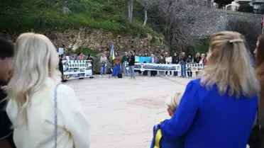 Alanya'da Ukrayna'ya Destek Etkinliği