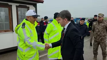 Merzifon'da Trafik Denetimlerine Ağırlık Verildi