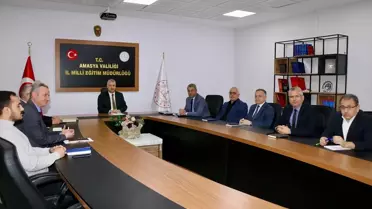 Amasya'da Eğitim Değerlendirme Toplantısı