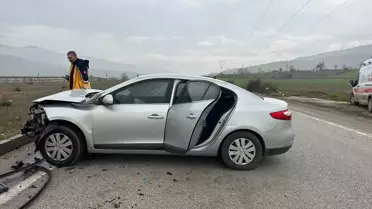 Amasya'da Trafik Kazası: 5 Yaralı