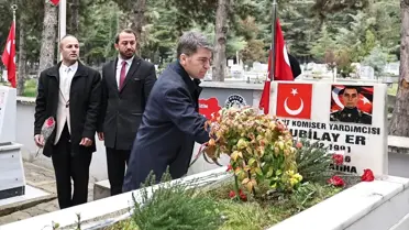 Amasya'da Ramazan Bayramı arifesinde şehitlikler ziyaret edildi