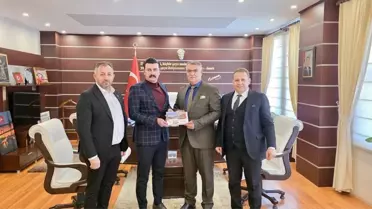 Amasya Dernekler Federasyonu Kaymakamı Ziyarette Bulundu