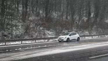 Bolu Dağı'nda Kar Etkili