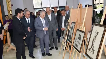 Anamur'da İstiklal Marşı Sergisi Açıldı