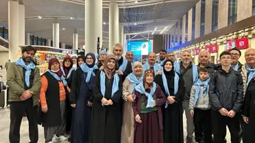 Anamur'da Umre Yolcuları Uğurlandı