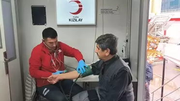 Anamur'da Ramazan Öncesi Kan Bağışı