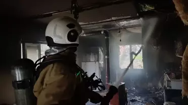 Antakya'da Yangın Çıktı