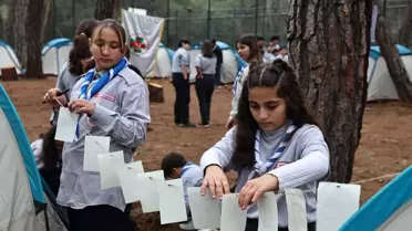 Antalya'da İzci Kaynaşma Kampı