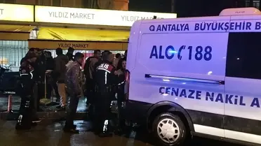 Antalya'da Market Sahibinden Cinayet