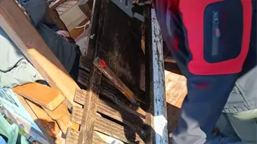 Antalya'da Nehir Kenarında Kapı Panik Yarattı