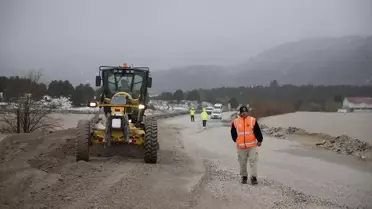 Fethiye-Antalya Yolunda Su Baskını