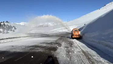 Ardahan'da Karla Mücadele Devam Ediyor