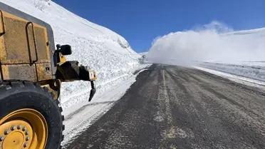 Ardahan-Şavşat Yolundaki Çığ Temizlendi