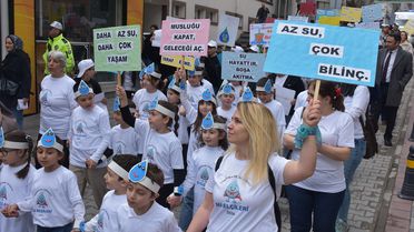 Artvin'de Su Farkındalık Yürüyüşü