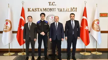 Astronot Atasever, Kastamonu'yu Ziyaret Etti