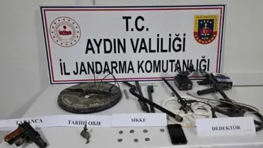Karacasu'da Tarihi Eser Operasyonu