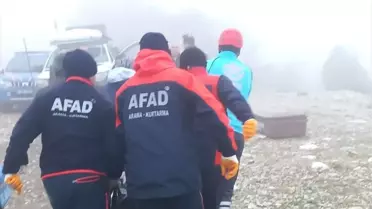 Kuşadası'nda Uçurumda Erkek Cesedi Bulundu