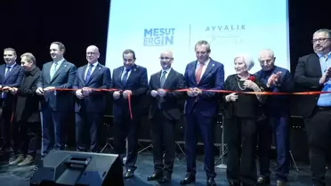 Ayvalık'ta Rauf Denktaş Kültür Merkezi Açıldı