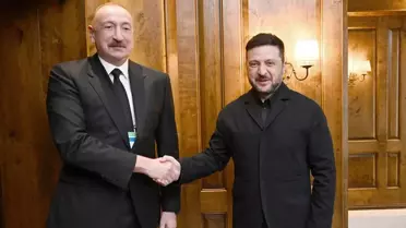Aliyev ve Zelenskiy Münih'te Görüştü