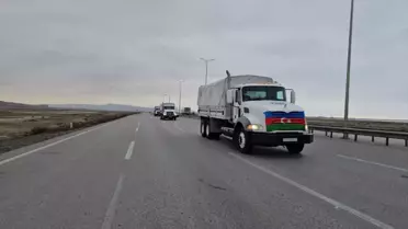 Azerbaycan'dan İran'a İnsani Yardım