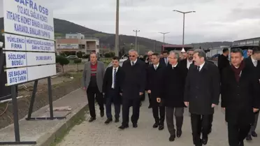 Bafra OSB'de Güvenlik Projeleri İncelendi