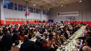 Saraybosna'da Kardeşlik İftarı