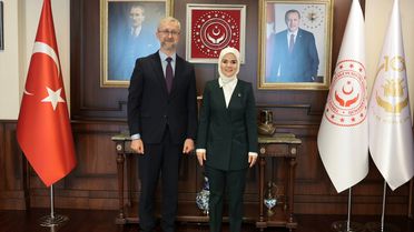 Bakan Göktaş ve Ukrayna Büyükelçisi Görüştü