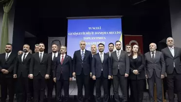 Bakan Memişoğlu, AK Parti Tunceli Genişletilmiş İl Danışma Meclisi Toplantısı'nda konuştu Açıklaması