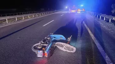 15 Yaşındaki Motosiklet Sürücüsü Hayatını Kaybetti