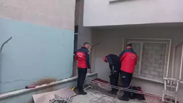 Kedi Havalandırma Boşluğundan Kurtarıldı