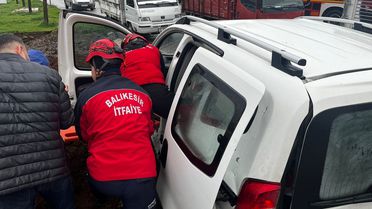 Balıkesir'de Trafik Kazası: 1 Yaralı