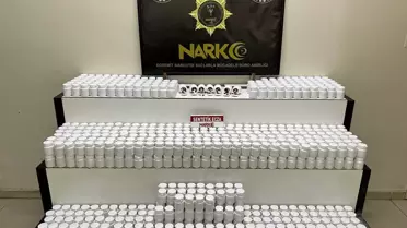 Edremit'te Uyuşturucu Operasyonu: 42 Bin Hap Ele Geçirildi