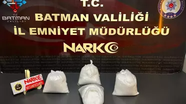 Batman'da Metamfetamin Operasyonu