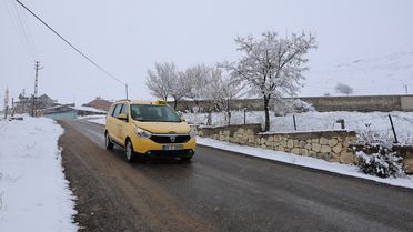 Bayburt ve Gümüşhane'de Kar Yağışı Etkili
