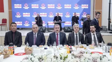 BBP Genel Başkanı Destici, partisinin iftar programına konuştu Açıklaması