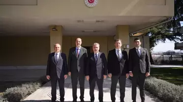 BBP Genel Başkanı Destici, Türkiye'nin Üsküp Büyükelçisi Ulusoy ile görüştü