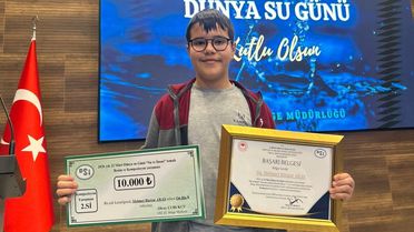 Biga'lı Öğrenciler Su Temalı Yarışmada Dereceye Girdi