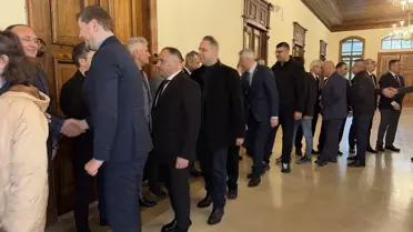 Bilecik'te Bayramlaşma Töreni