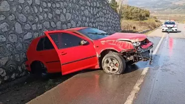 Osmaneli'nde Otomobil Kazası: 2 Yaralı