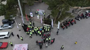 Motosikletlerden 'Milli Sürüş' Etkinliği