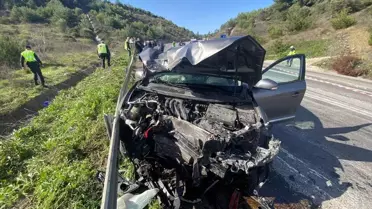 Osmaneli'nde Motosiklet Kazası: 1 Ölü, 1 Yaralı